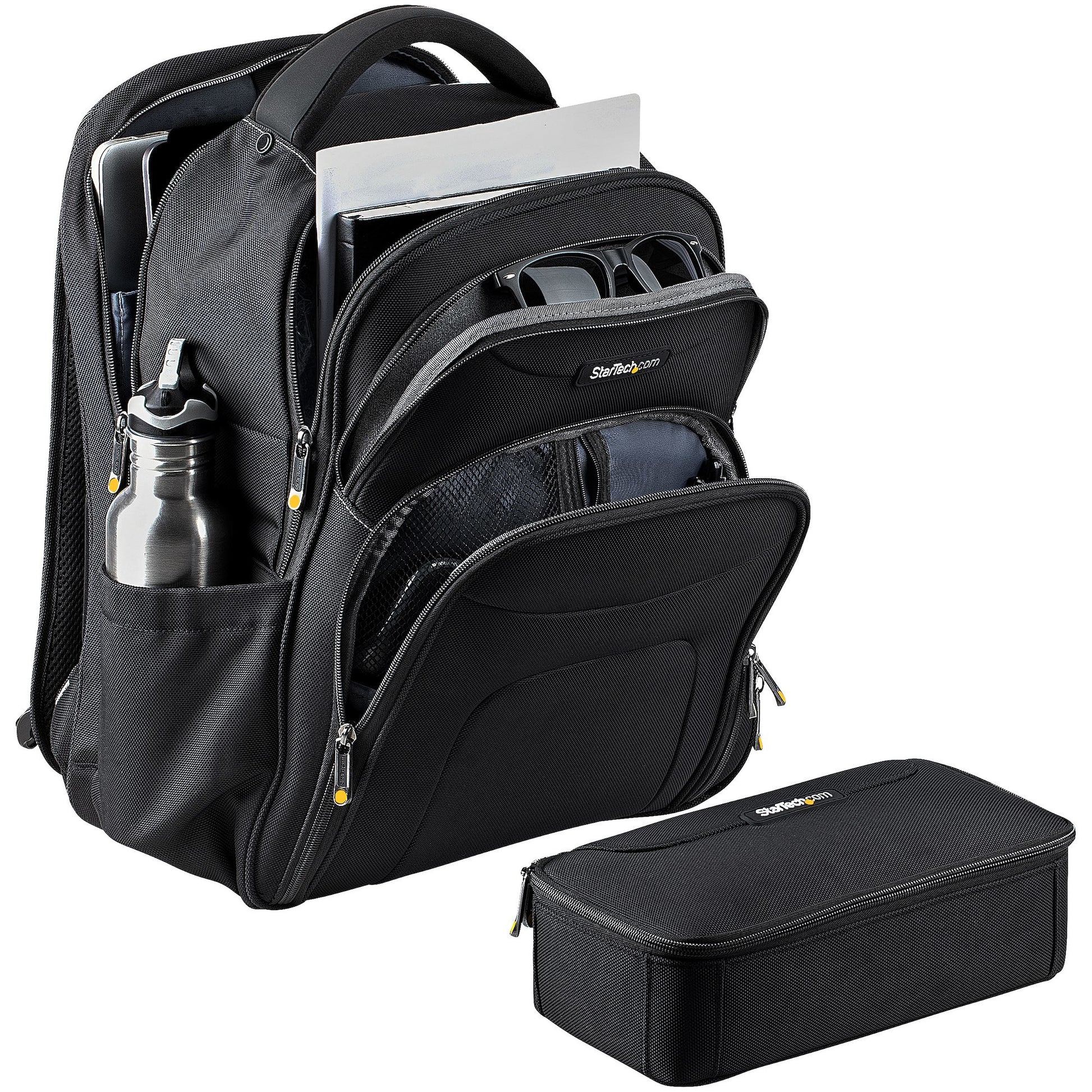 StarTech.com Notebook-Rucksack – für 15,6", gepolstert, Nylon – schwarz, 203 × 425 × 324 mm