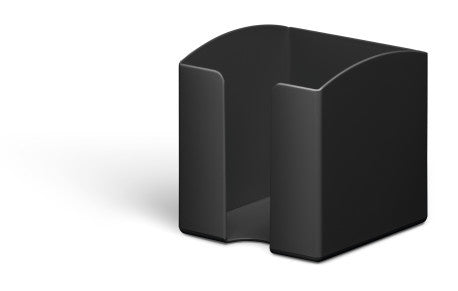 Durable Stiftschlaufe – Kunststoff, Schwarz, 100 × 105 mm