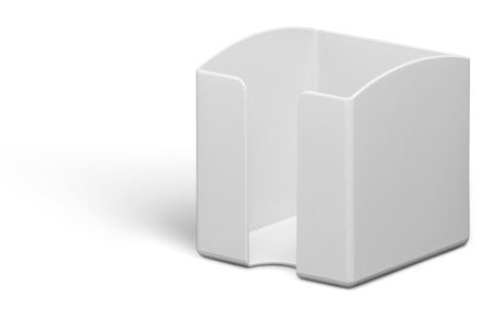 Durable Zettelbox – Kunststoff, Grau, 100 × 105 mm