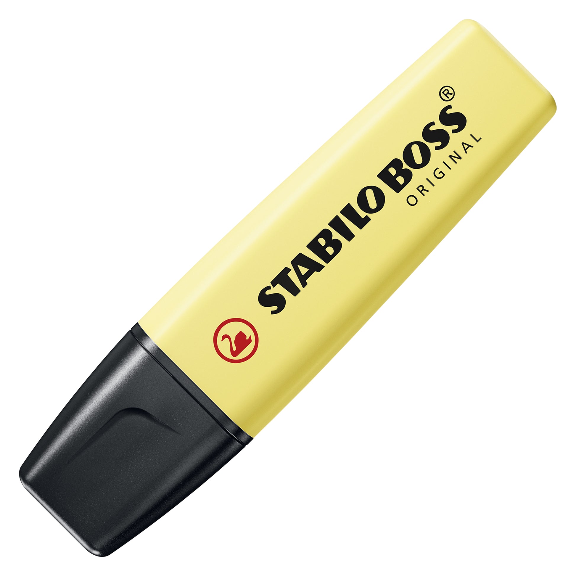 STABILO BOSS Original Textmarker Desktop Set 15 Farben Pastell – Keilspitze, 2–5 mm