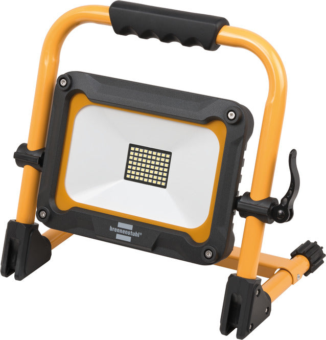 Brennenstuhl Arbeitsleuchte JARO – 3000 lm, 30 W, Akku, dimmbar, IP54 – Schwarz