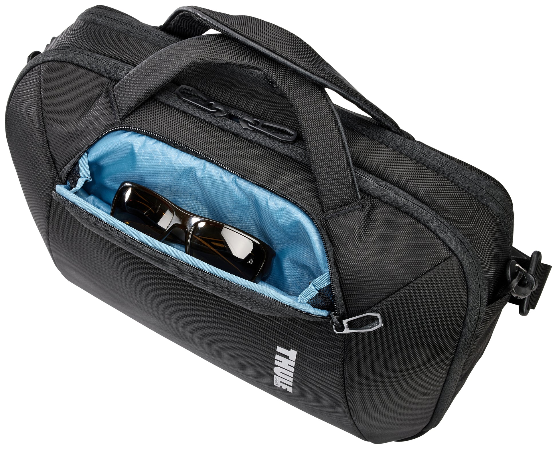 Thule Accent Notebook-Tasche – 17 l, wasserabweisend, Aufsteckfunktion, Polyester, schwarz