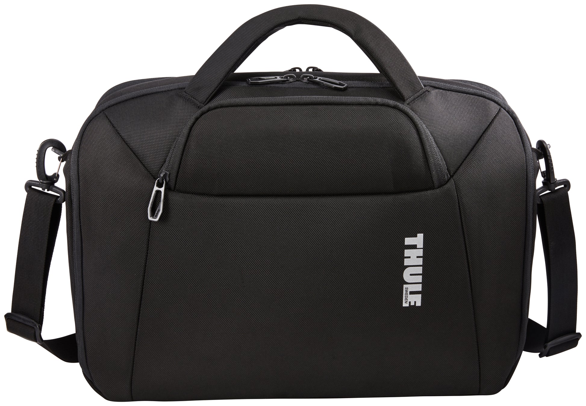 Thule Accent Notebook-Tasche – 17 l, wasserabweisend, Aufsteckfunktion, Polyester, schwarz
