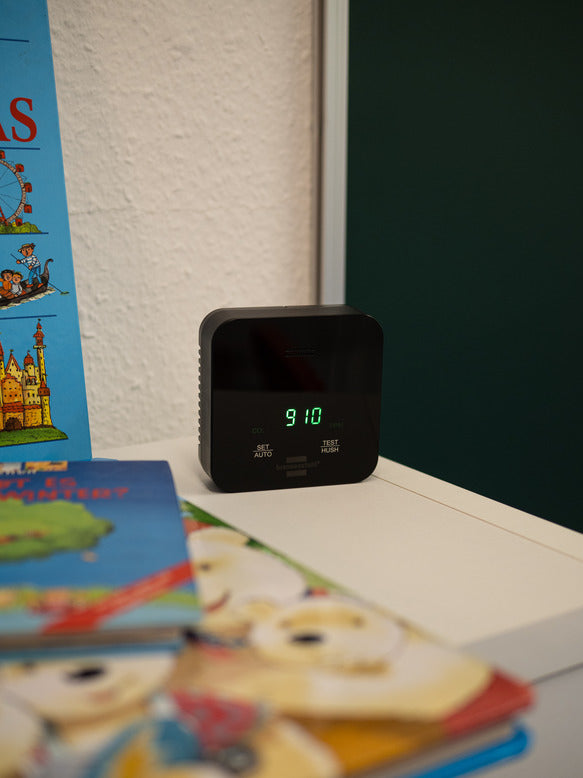 Brennenstuhl C2M L 4050 – Rauchmelder, 10-Jahres-Batterie, 75 dB – Schwarz