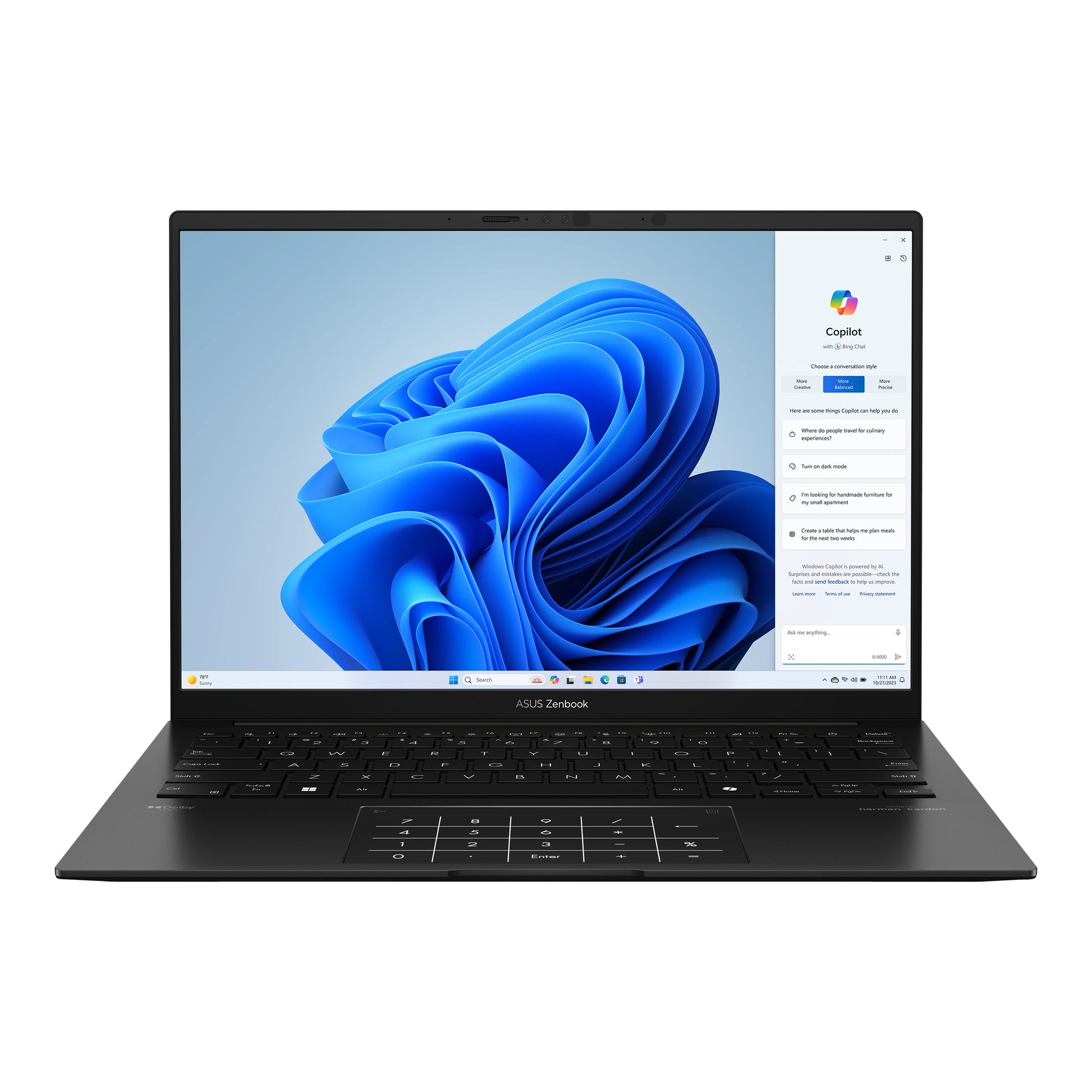 ASUS Zenbook 14 OLED UM3406KA-PP079W – Laptop, Windows 11 Home