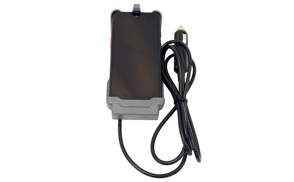 Gamber-Johnson 7160-1625-20 Lade-/Daten-Cradle – Auto – für Galaxy XCover 5 – Schwarz/Grau