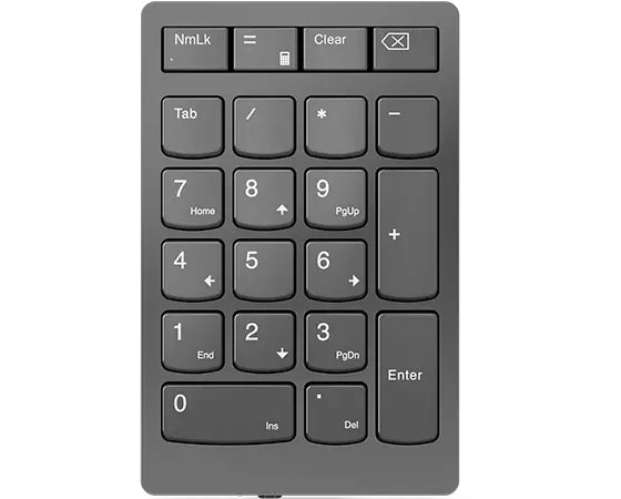 Lenovo Go – Tastatur, kabellos (Bluetooth), Ziffernblock (separat)