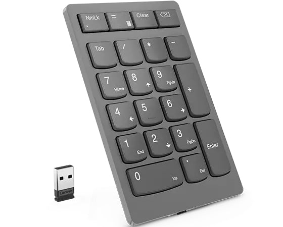 Lenovo Go – Tastatur, kabellos (Bluetooth), Ziffernblock (separat)