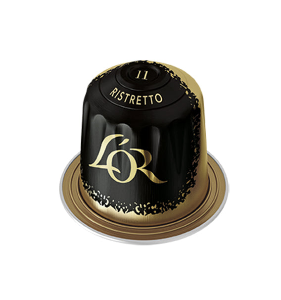 L'Or Espresso Kapseln für Nespresso – Ristretto, Intensität 11, 40 Kapseln
