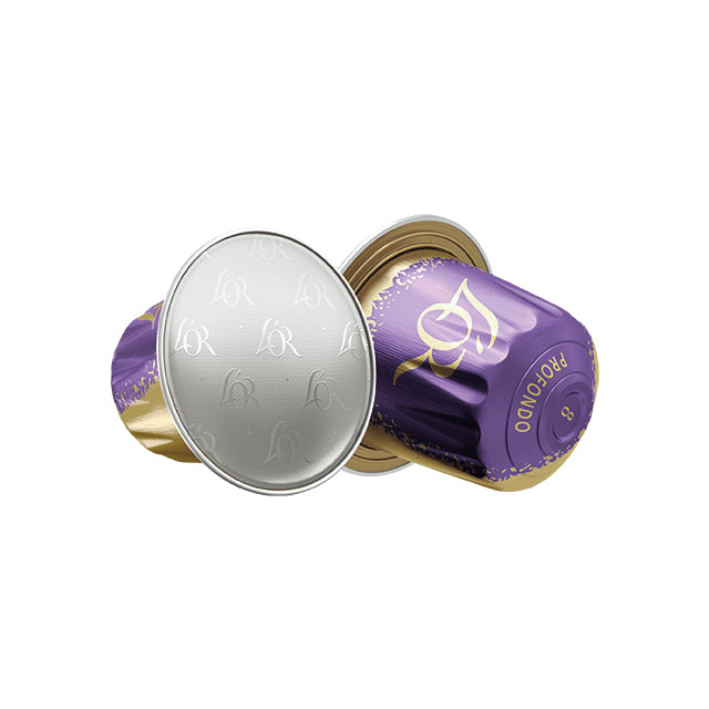 L'Or Espresso Lungo Profondo – Kapseln für Nespresso – Intensität 8, 40 Kapseln