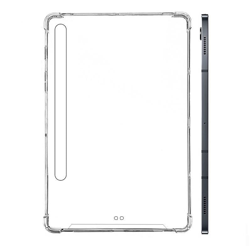 eSTUFF ORLANDO Tablet-Hülle für Samsung Galaxy Tab S7 (SM-T870, SM-T875, SM-T876B) 11" – Transparent