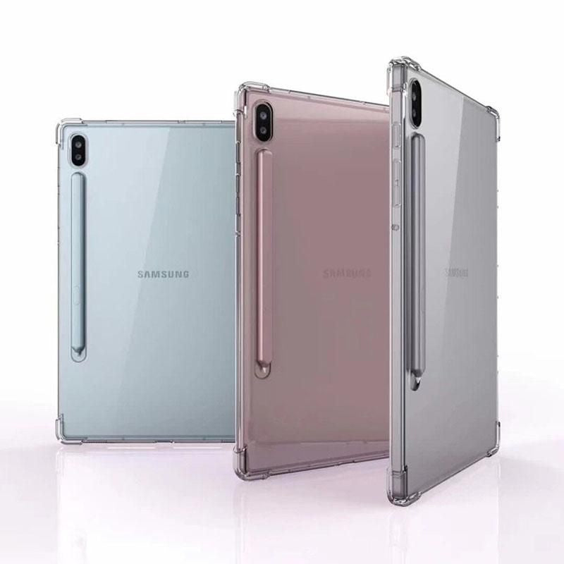 eSTUFF ORLANDO Tablet-Hülle für Samsung Galaxy Tab S7+ (SM-T970, SM-T976B) 12,4" – Transparent