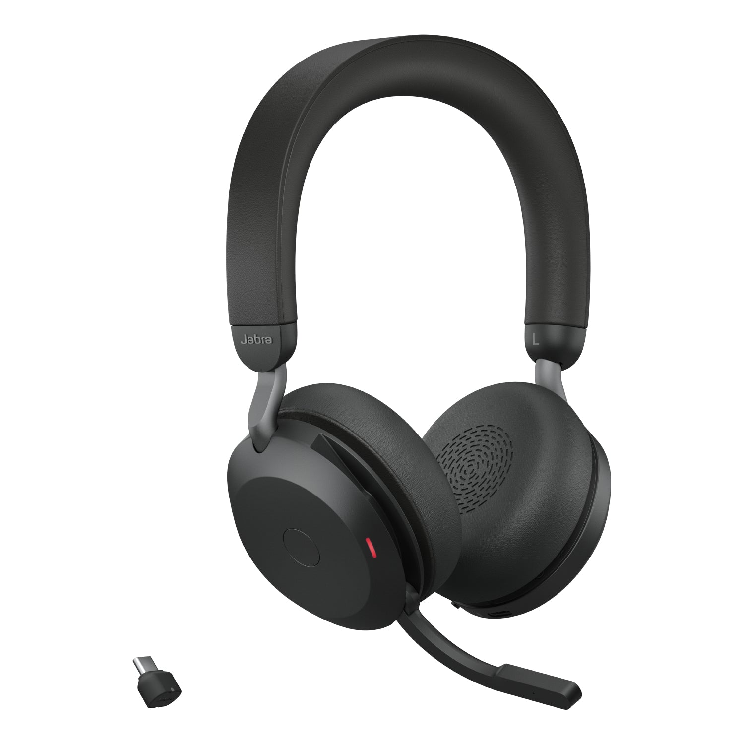 Jabra Evolve2 75 – Duo Headset – USB-C – Tischständer, UC – Schwarz
