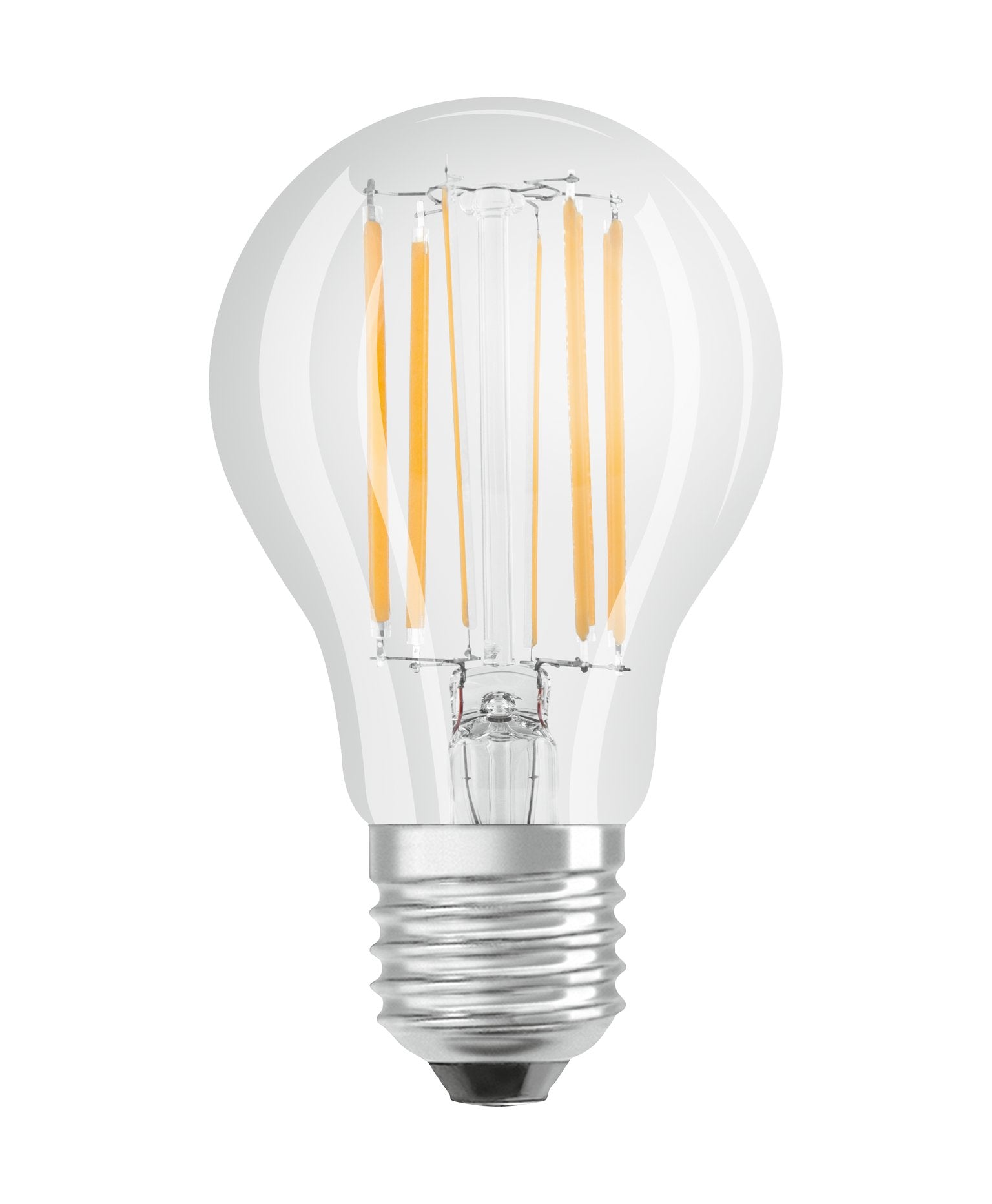 Osram LED-Leuchtmittel Classic A Filament E27 – 8 W, 1055 lm, 2700 K Warmweiss, Klar