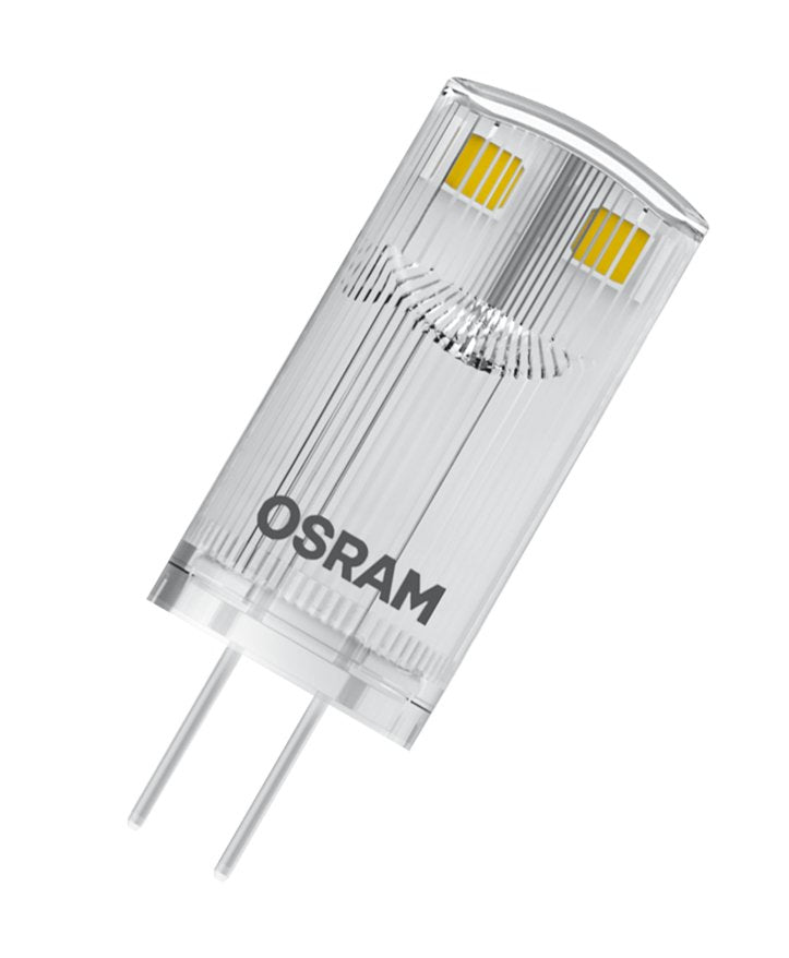 Osram Leuchtmittel G4 – Warmweiss 2700 K, 100 lm, 0,9 W – IP20 – Klar – 1 Stk.