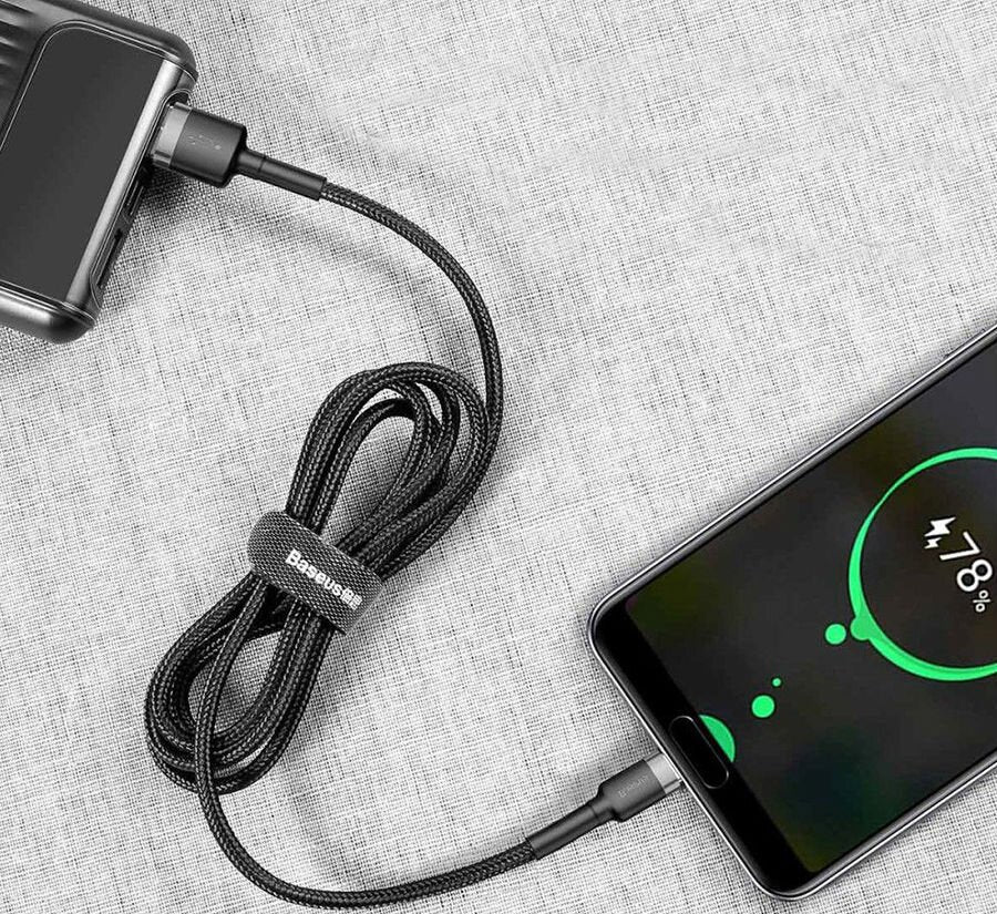 Baseus USB-Kabel, USB-C zu USB-A, 0,5 m, USB 2.0, universal