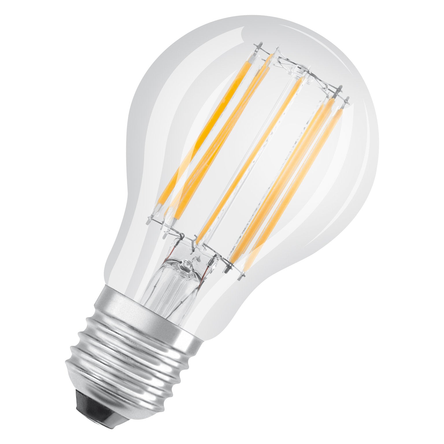 Osram LED-Leuchtmittel Classic A Filament E27 – 11 W, 1521 lm, 2700 K Warmweiss, Klar