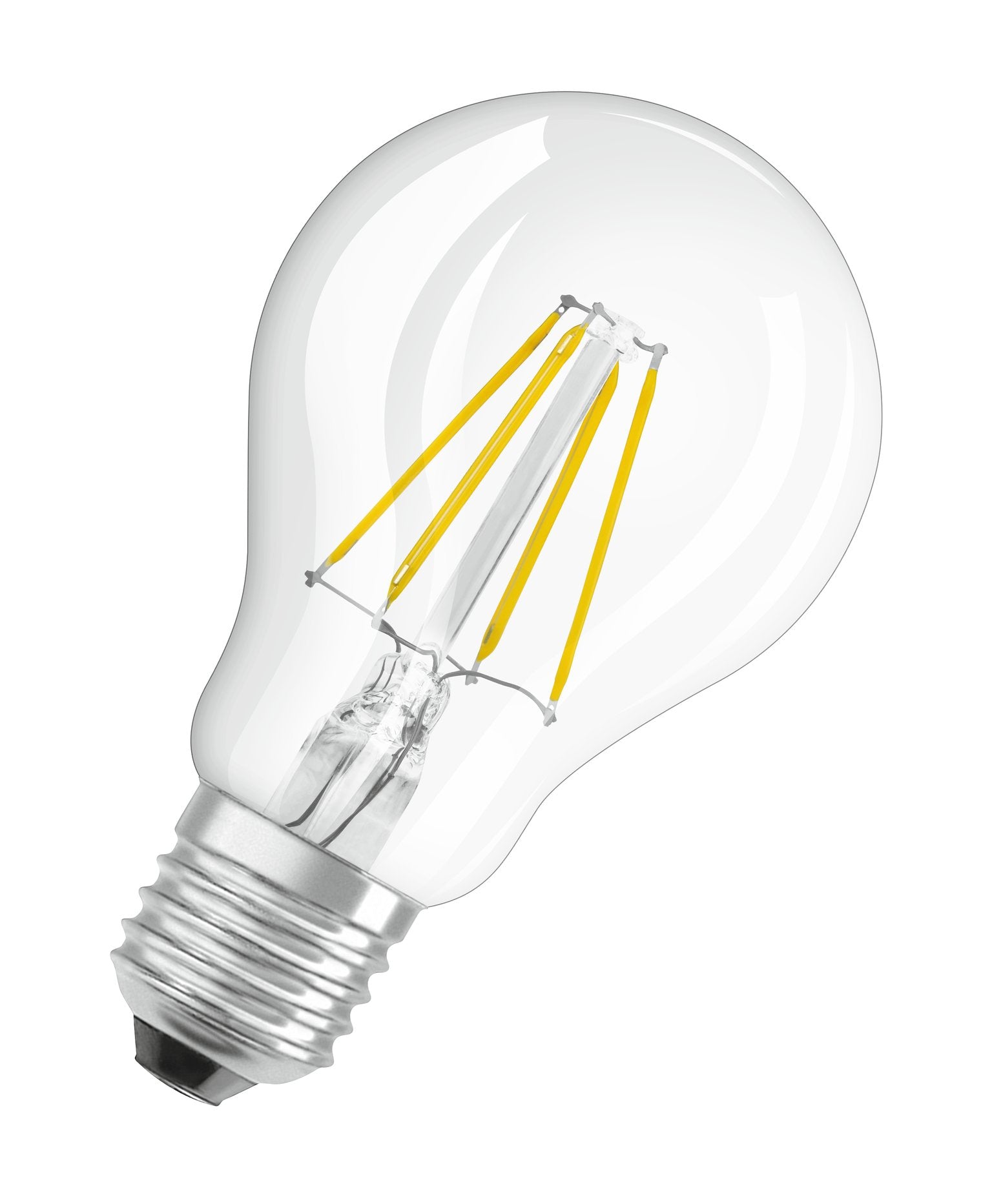 Osram Retrofit Classic A Filament LED-Leuchtmittel E27 – 4 W, 470 lm, 2700 K warmweiss, transparent