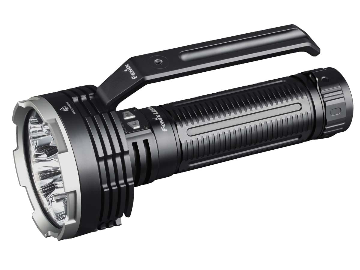 Fenix Taschenlampe LR80R – 18000 lm, 1130 m, USB, Akku 12000 mAh – Schwarz