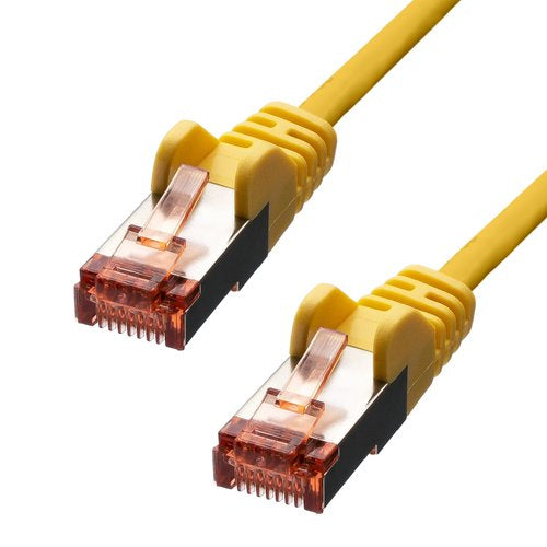 ProXtend V-6FUTP-15Y Patchkabel – Cat6 F/UTP, 15 m, Gelb, RJ-45