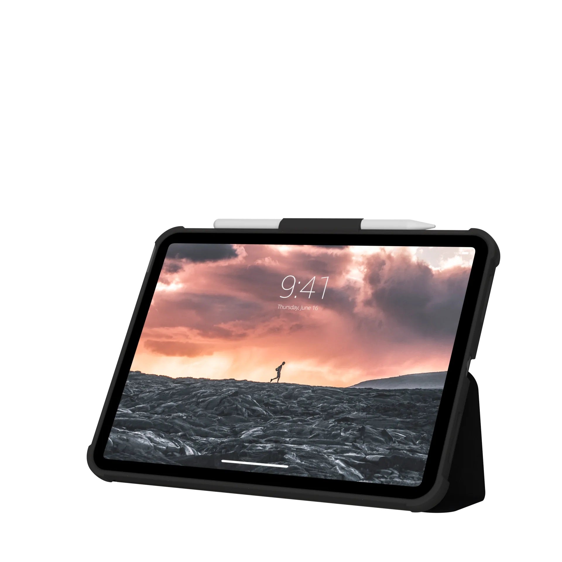 Urban Armor Gear UAG Tablet-Hülle für iPad 10,9" (10. Gen.) – Schwarz, Durchscheinend