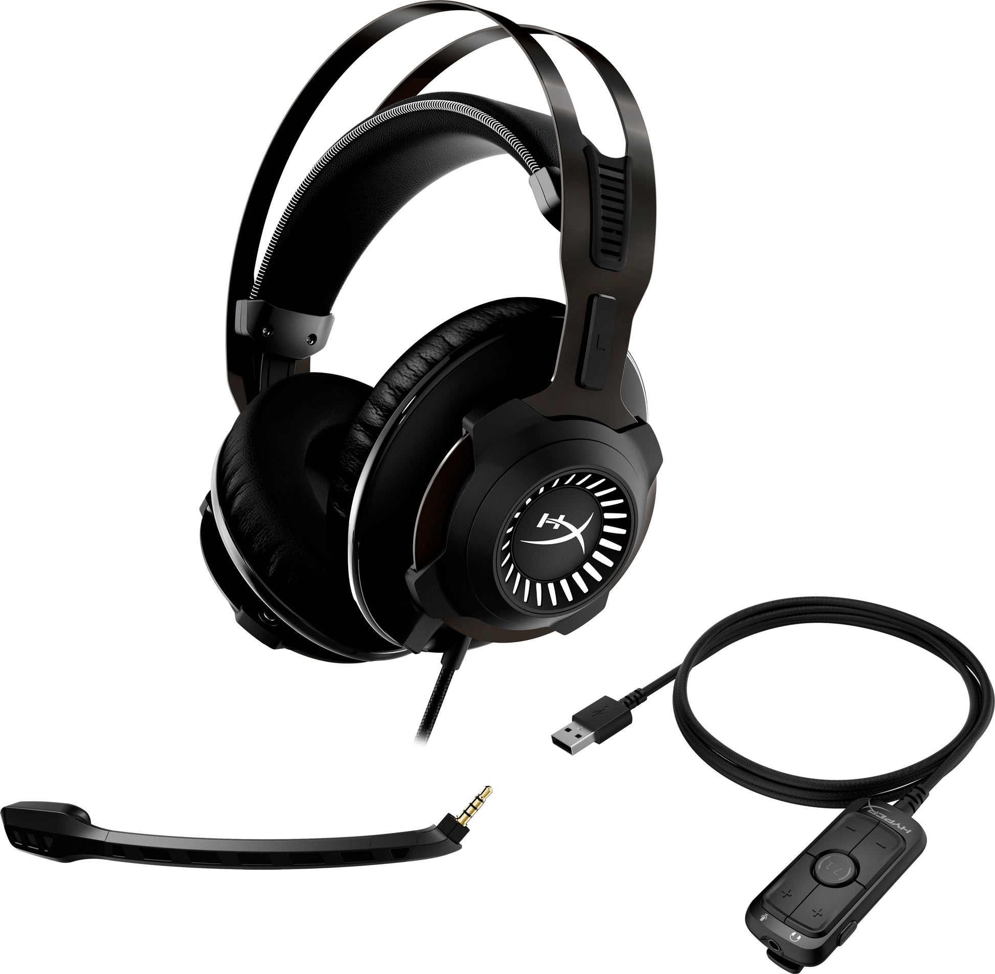 HyperX Cloud Revolver Gaming-Headset – Over-Ear, Kabelgebunden, 3,5 mm Klinke, für PC, PS5 und mehr, Schwarz