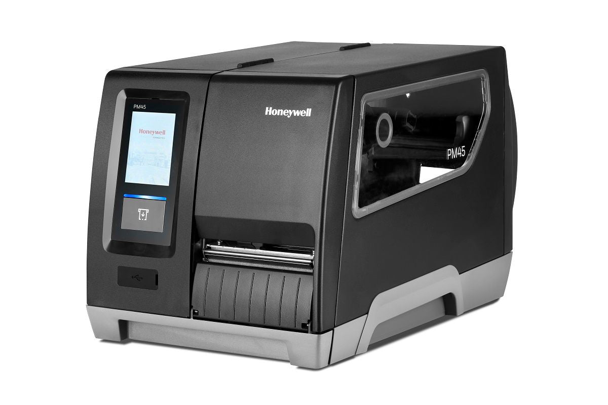 Honeywell PM45A – Etikettendrucker, Thermotransfer, Touch-Display, WLAN, Bluetooth, LAN, 600 dpi
