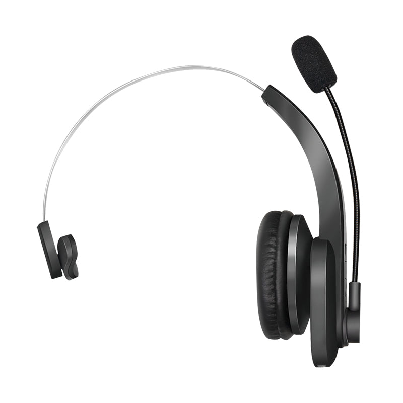 LogiLink BT0059 Office-Headset – On-Ear, Mono, mit Ladestation, Schwarz, BT 5.0