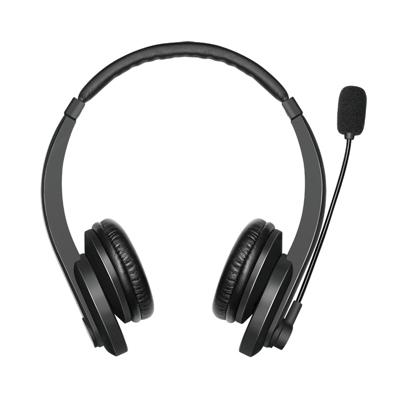 LogiLink BT0060 Office-Headset – On-Ear, Stereo, BT 5.0, Schwarz