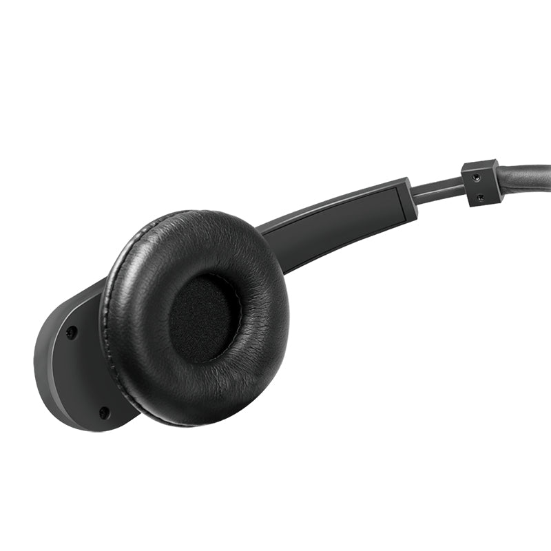 LogiLink BT0060 Office-Headset – On-Ear, Stereo, BT 5.0, Schwarz