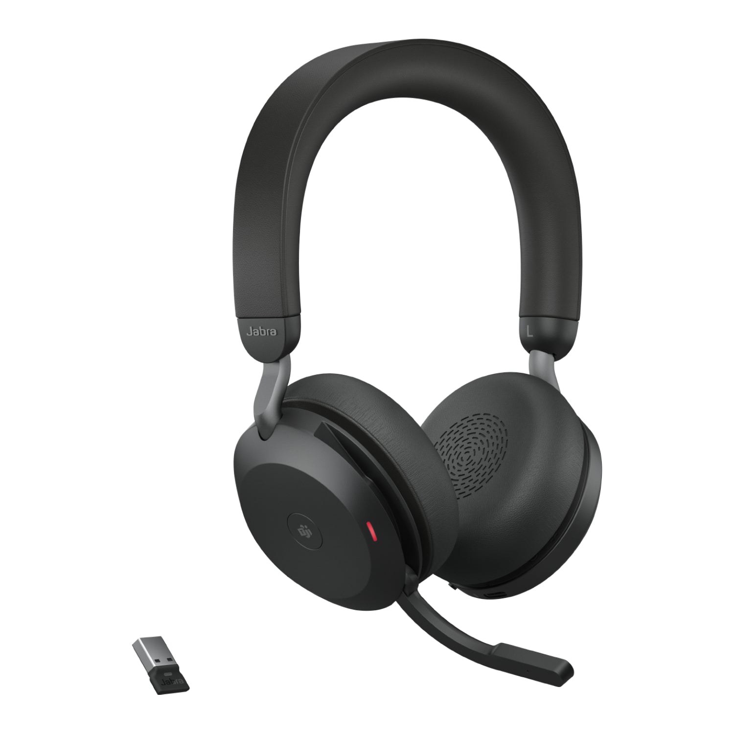 Jabra Evolve2 75 – Headset – USB‑A, Bluetooth – mit Ladestation, für Microsoft Teams