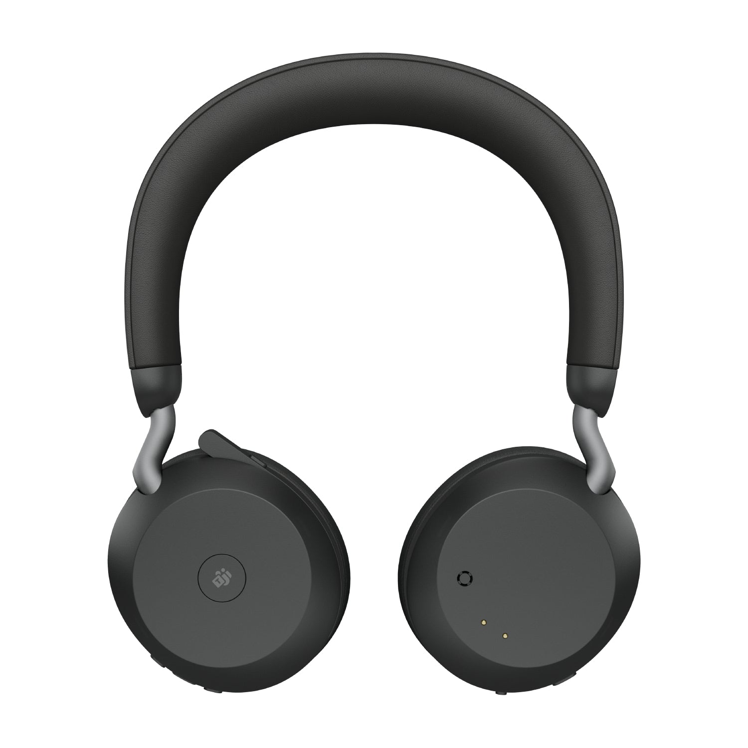 Jabra Evolve2 75 Office-Headset – On-Ear, Stereo, BT, ANC, MS Teams zertifiziert, mit USB-A-Dongle, Schwarz