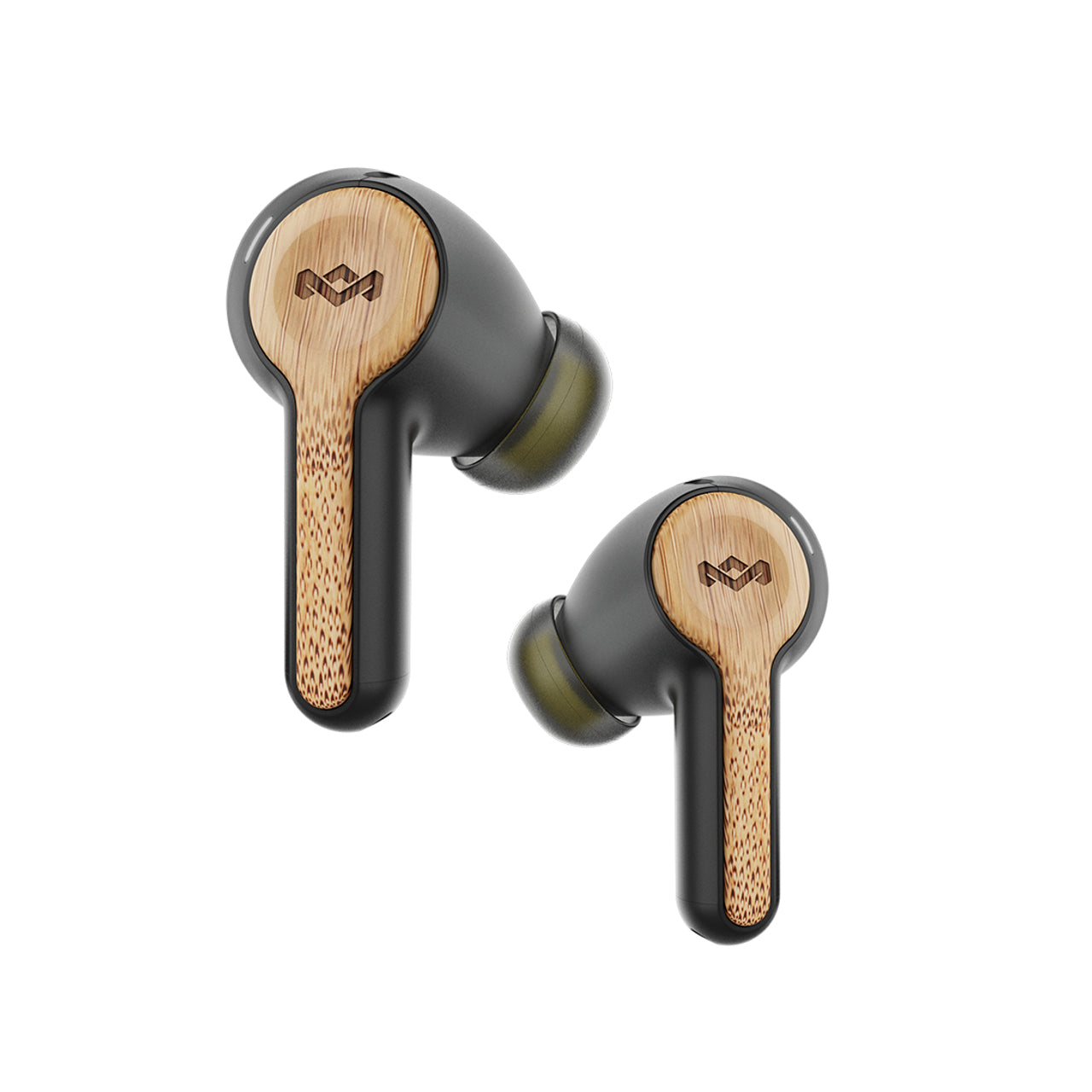The House Of Marley House of Marley Rebel – True Wireless In-Ear Kopfhörer – Bluetooth 5.0 IPX5, mit Mikrofon – Schwarz – bis 30 h