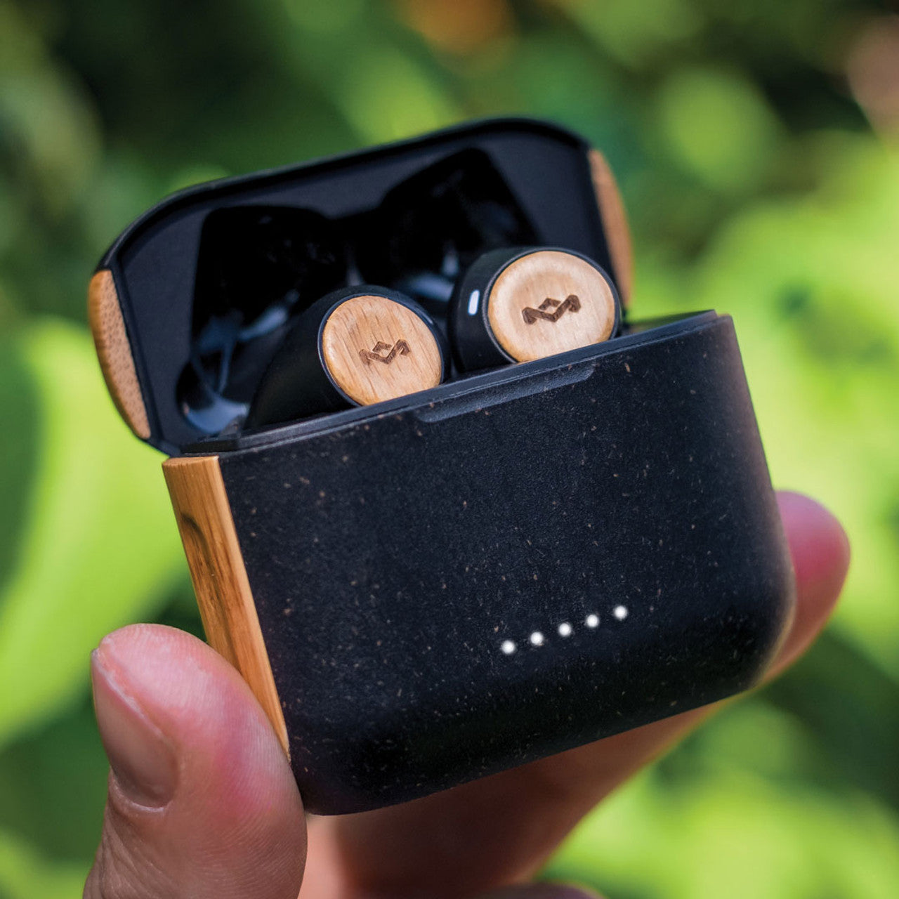 The House Of Marley House of Marley Rebel – True Wireless In-Ear Kopfhörer – Bluetooth 5.0 IPX5, mit Mikrofon – Schwarz – bis 30 h