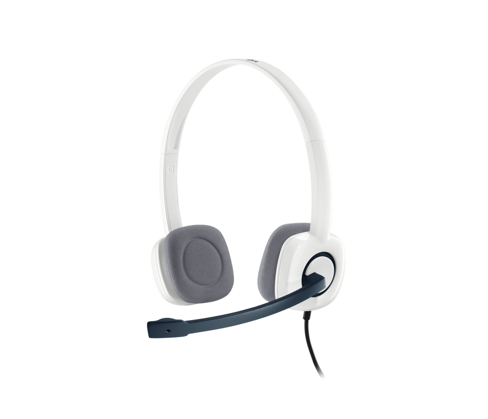 Logitech H150 – Headset – mit Stummschaltung – Weiss