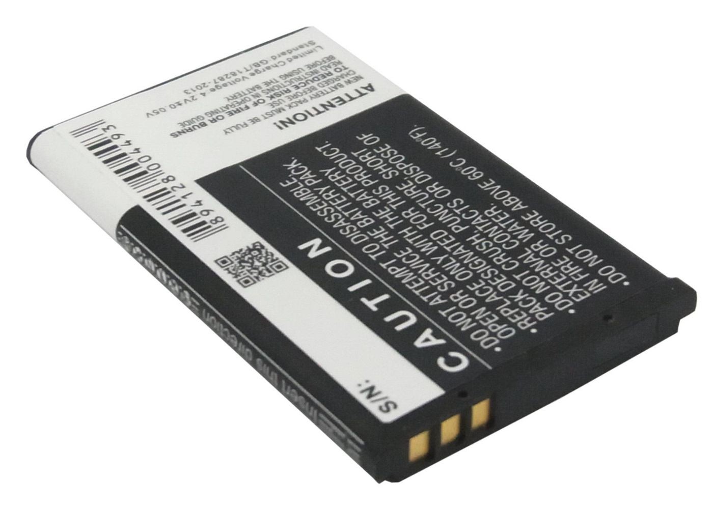 CoreParts COMPACTLINE 83 Kamera-Akku – 750 mAh (2,8 Wh), 3,7 V – für Rollei Compactline 83 – 1er-Pack