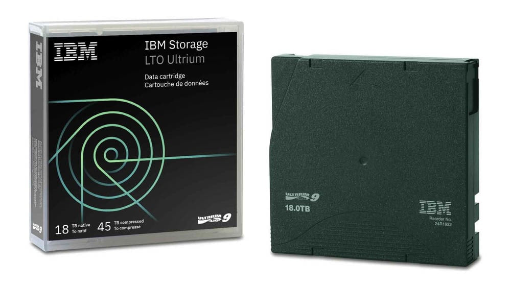 IBM Datenband LTO-9 – 18 TB/45 TB