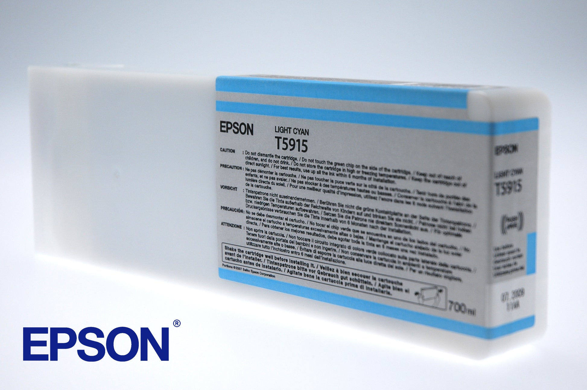 Epson Tintenpatrone T591500, Cyan, 700 ml – für Stylus Pro 11880