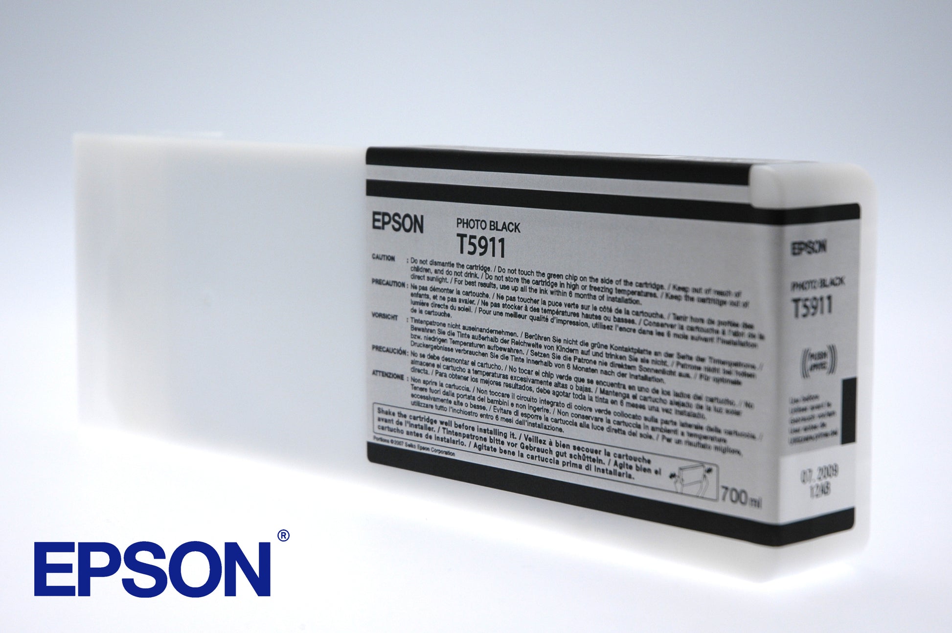 Epson Tintenpatrone T591100, Schwarz, 700 ml – für Stylus Pro 11880