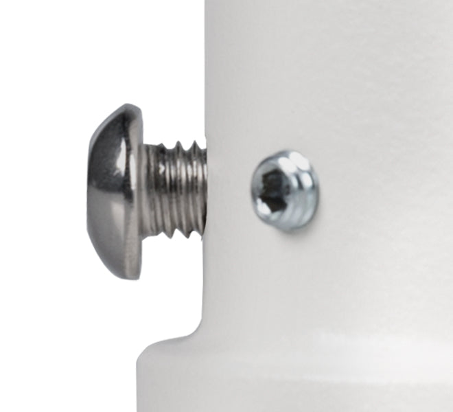 B-Tech Deckenhalterung – bis 70 kg – SYSTEM V BT5965, Weiss