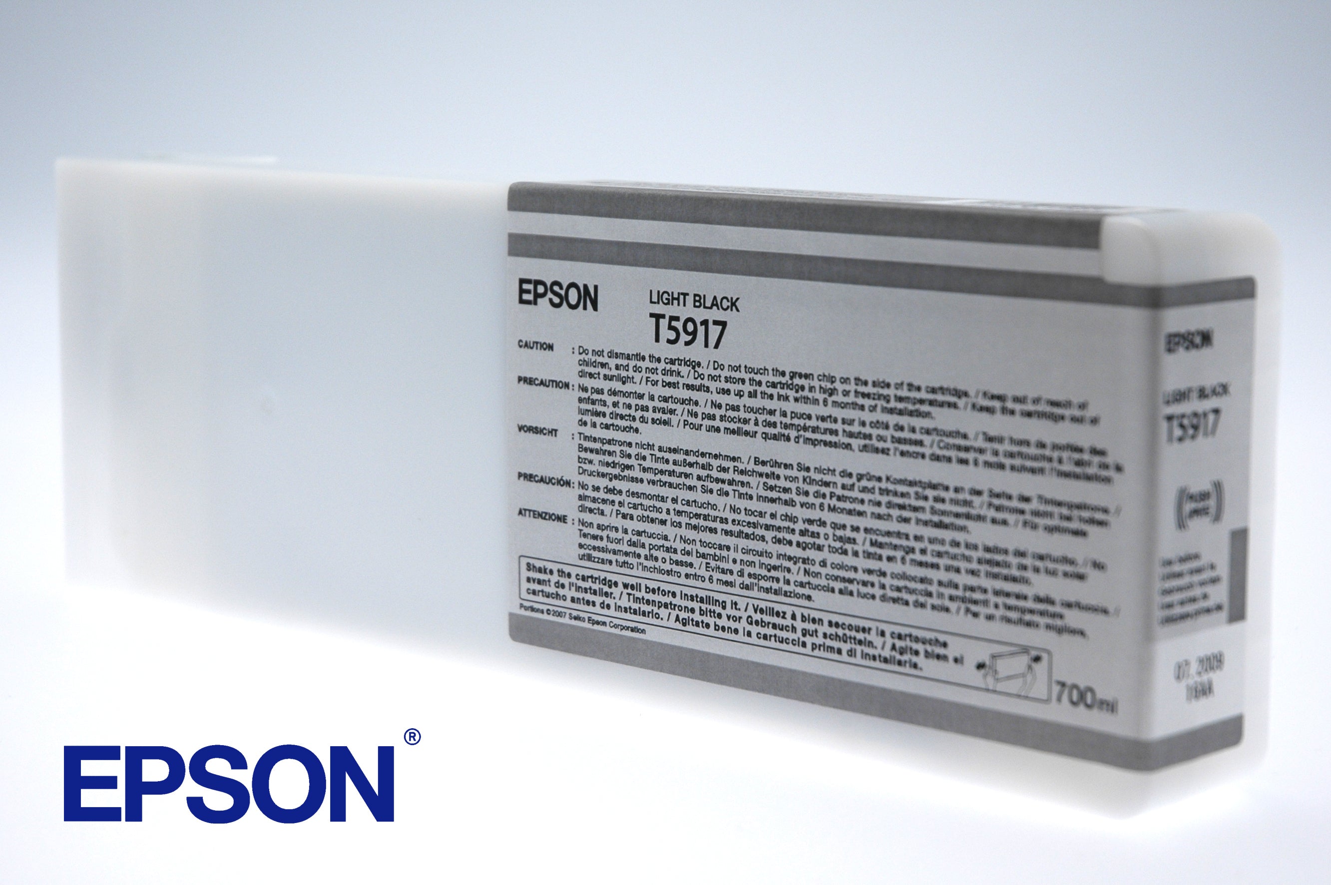 Epson Tintenpatrone T591 (T591700), schwarz, 700 ml – für Stylus Pro 11880
