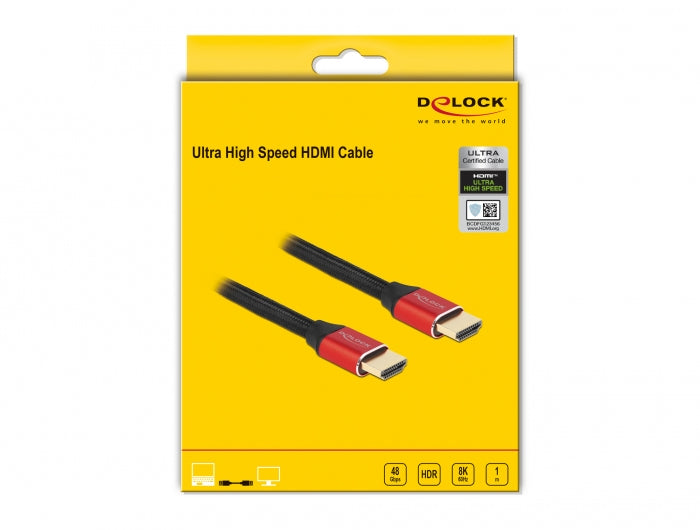 DeLOCK HDMI-Kabel, Rot