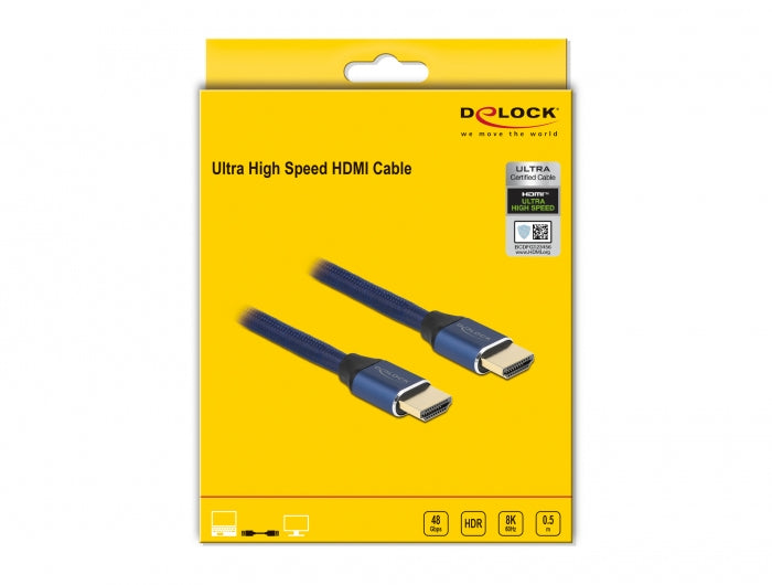 DeLOCK HDMI-Kabel, Blau