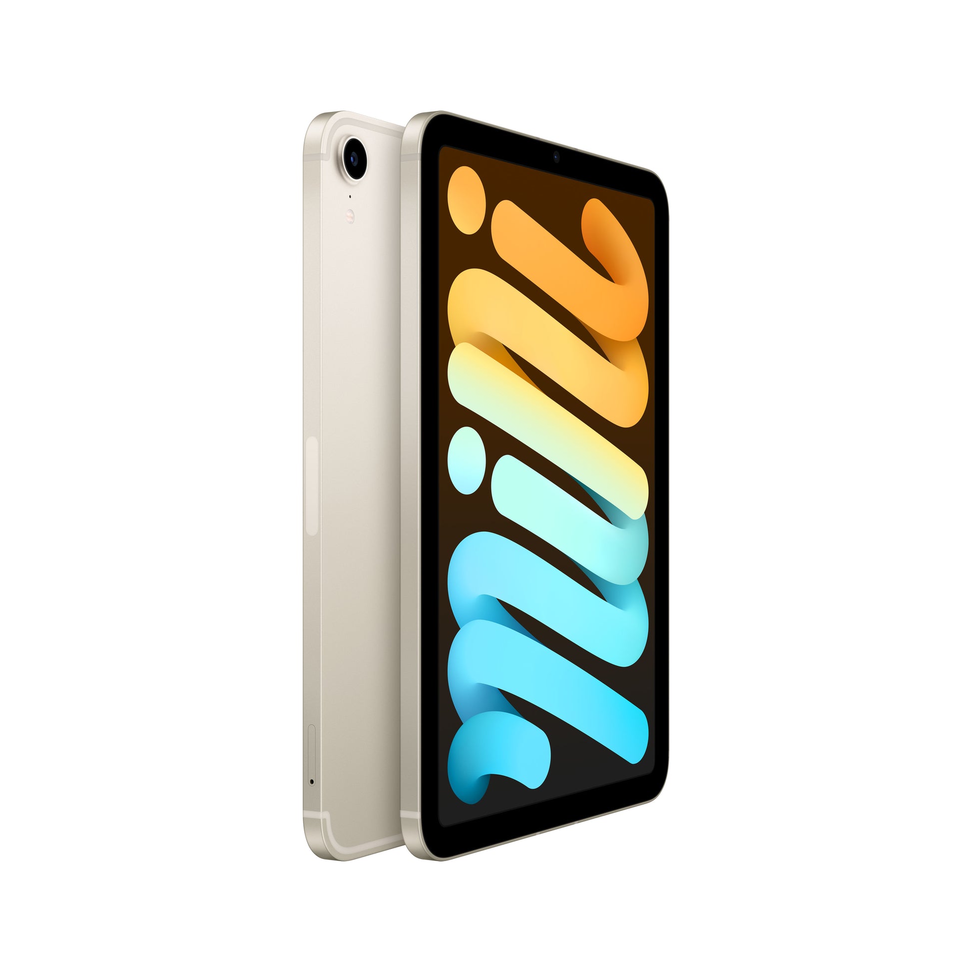 Apple iPad mini – 8,3", 256 GB, Wi‑Fi + Cellular, Starlight