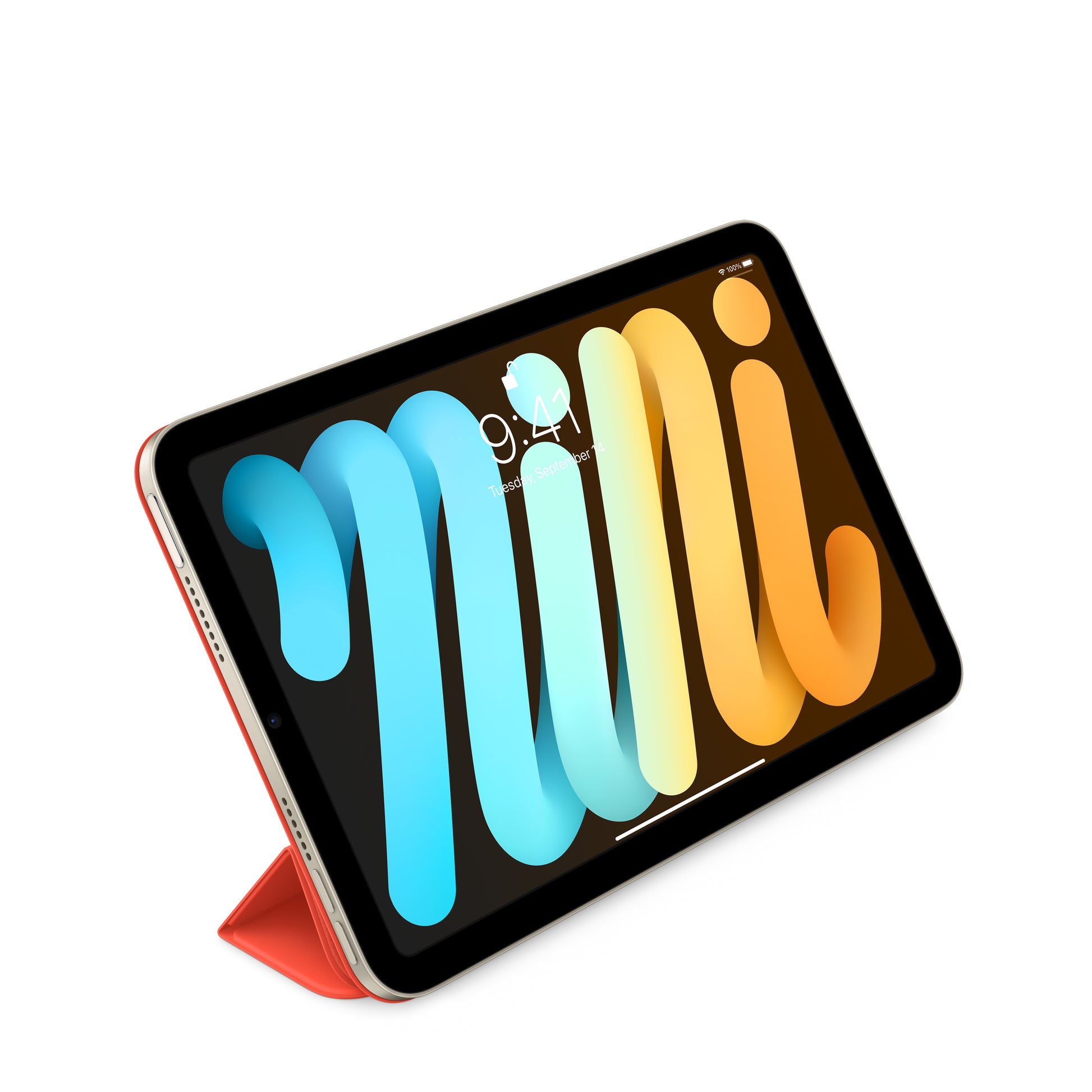 Apple Smart Folio Tablet-Hülle für iPad mini 8,3" (6. Gen.) – Orange