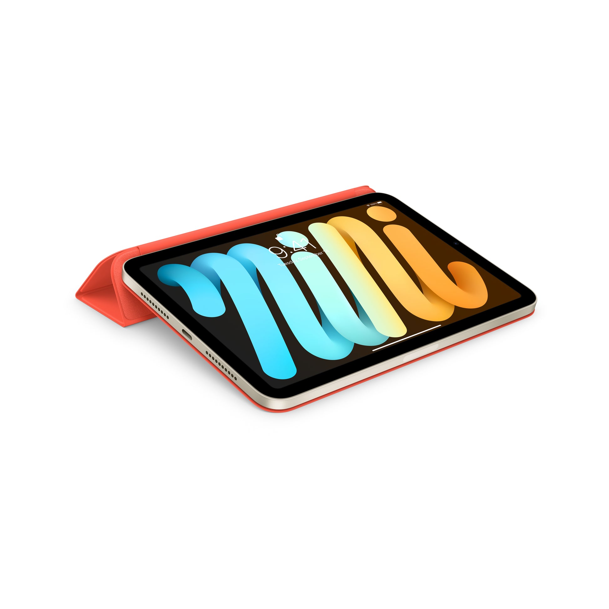 Apple Smart Folio Tablet-Hülle für iPad mini 8,3" (6. Gen.) – Orange