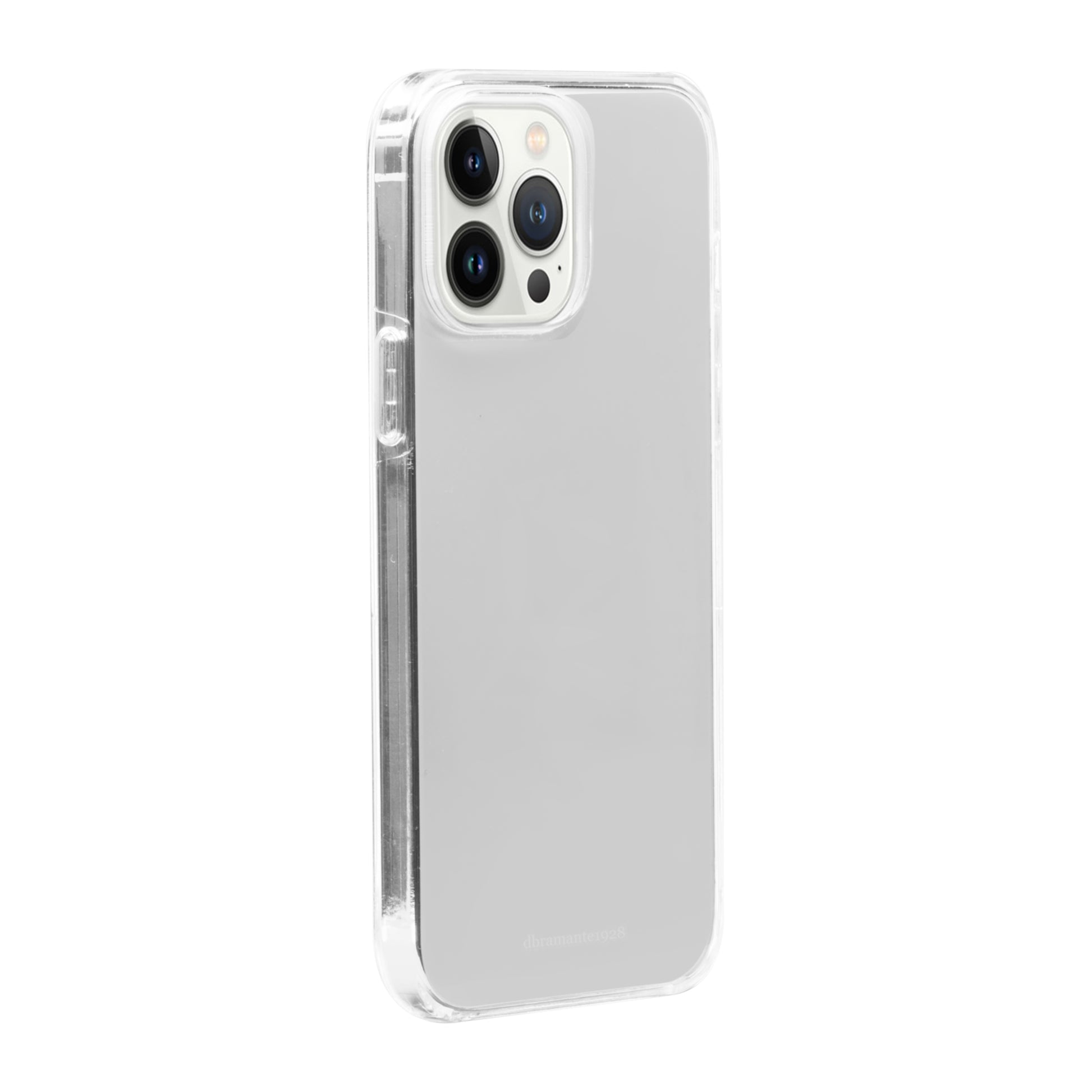 dbramante1928 Iceland Backcover – für Apple iPhone 13 Pro Max, Recycling-Kunststoff, transparent