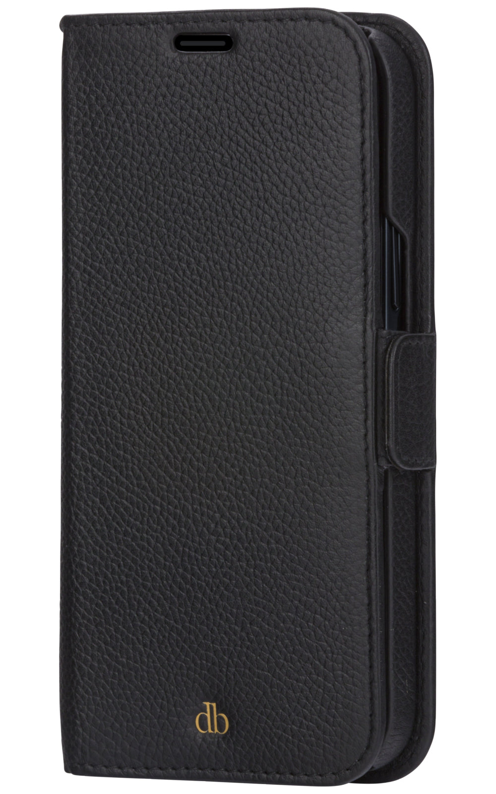 dbramante1928 New York Wallethülle – für Apple iPhone 13 Pro, 3 Kartenfächer, Schwarz, Magnetverschluss