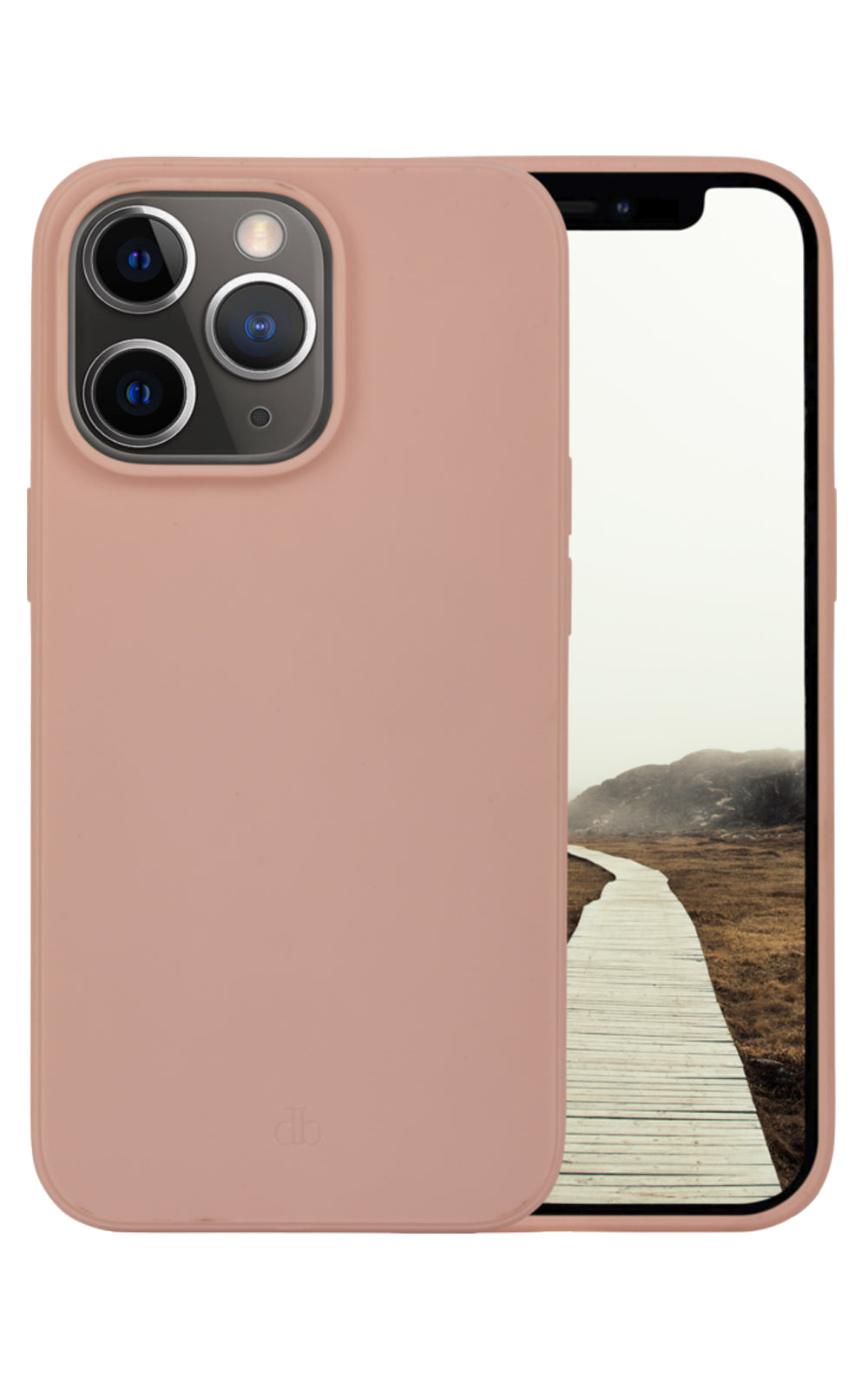 dbramante1928 Greenland Backcover – für Apple iPhone 13 Pro Max, Pink Sand