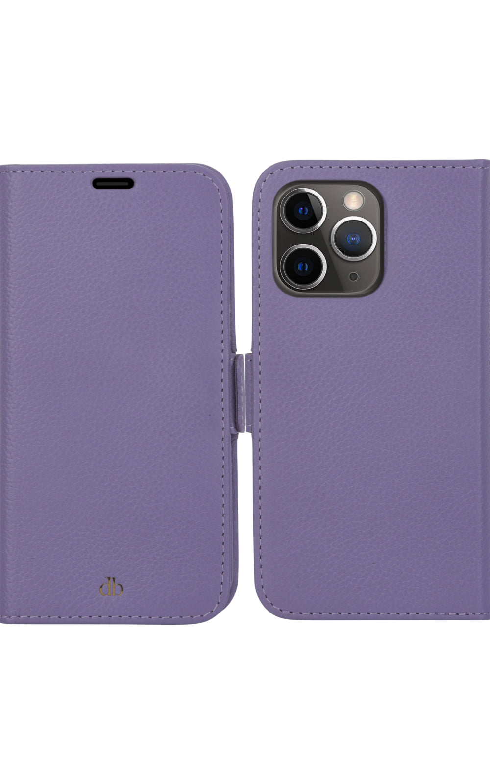 dbramante1928 New York Wallethülle – für Apple iPhone 13 Pro, 3 Kartenfächer, Violett